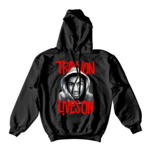 TRAYVON LIVES ON HOODIE (BLACK)