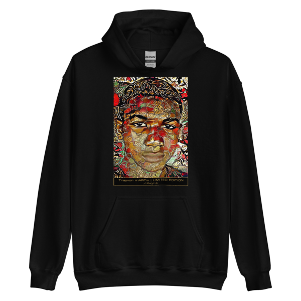 TRAYVON ART HOODIE (BLACK)