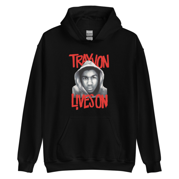 TRAYVON LIVES ON HOODIE (BLACK)